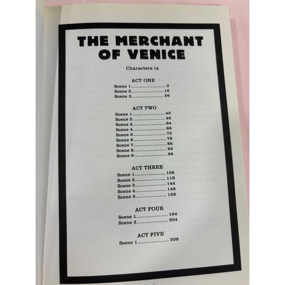 No Fear Shakespeare Books The Merchant Of Venice & Romeo And Juliet Bundle 2003 - Picture 7 of 16